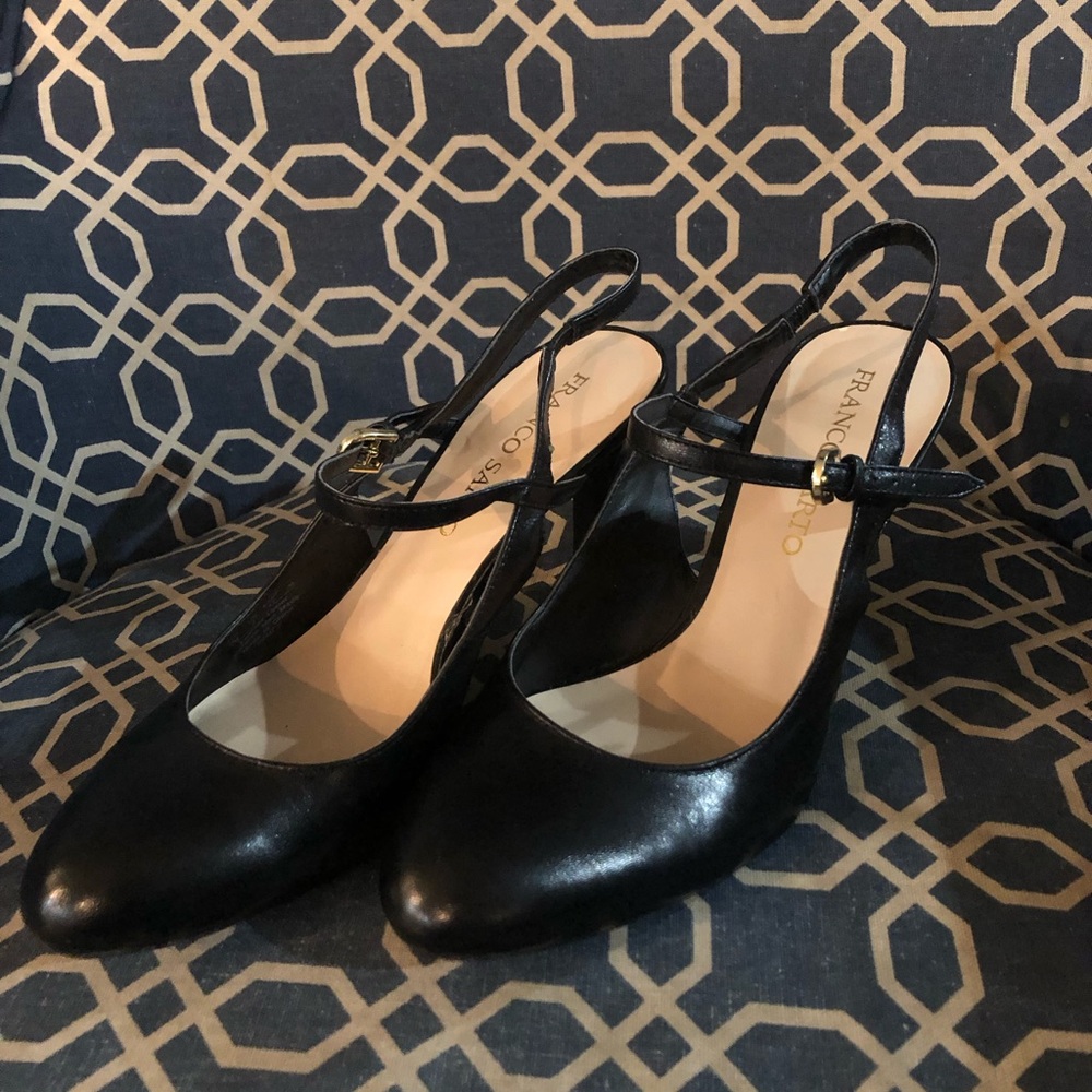 Franco Sarto Mary Jane Slingback heels